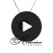 Колие от бяло злато 18k със смарагд 0.88ct и диаманти 0.21ct – флорален модел IT28 Колие от бяло злато 18k със смарагд 0.88ct и диаманти 0.21ct – флорален модел IT28