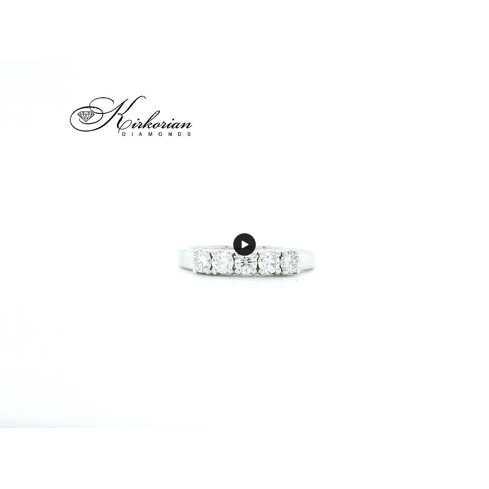 Пръстен от бяло или жълто злато 14k с диаманти 0.52ct – модел K607 Пръстен от бяло или жълто злато 14k с диаманти 0.52ct – модел K607