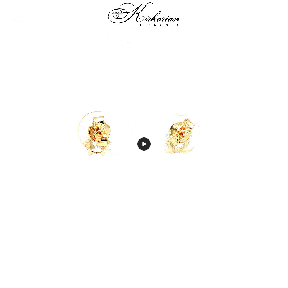 Обеци от жълто злато 14К с топази Swiss Blue и диаманти – луксозен дизайн на ТОП ЦЕНА