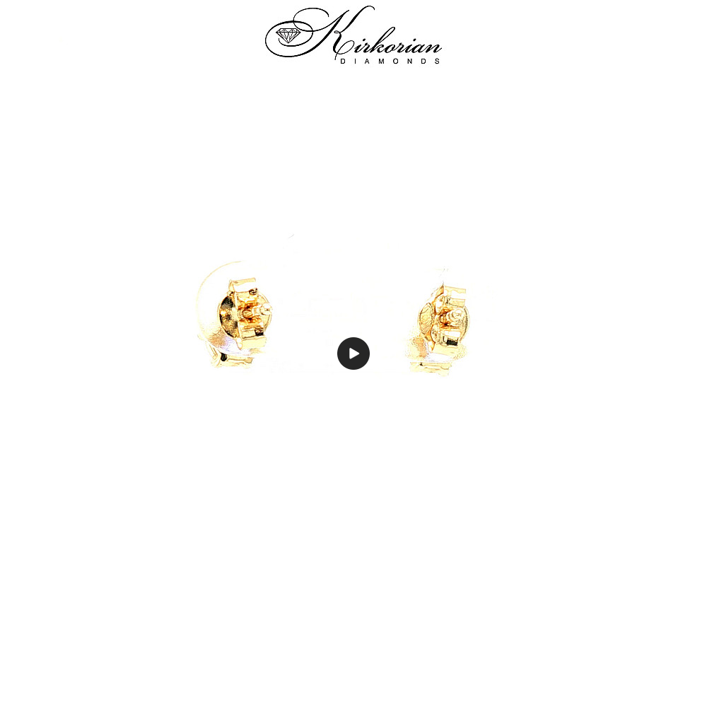 Обеци от жълто злато 14К с танзанити и диаманти – луксозен дизайн и изгодна цена Мод: KTZ0076