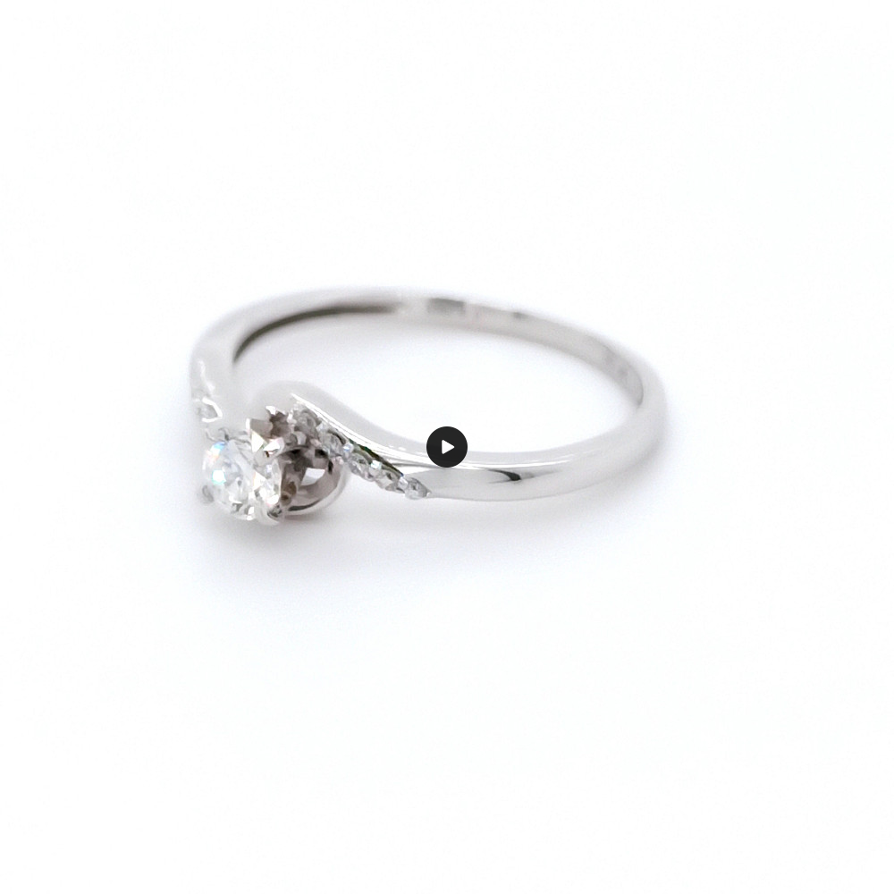 Годежен пръстен 14к. с диаманти 0.25 карата код:RN183