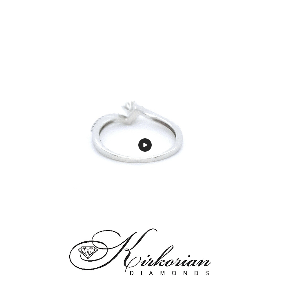 Годежен пръстен 14к. с диаманти 0.30 карата код:RN187