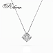 Колие с диаманти 0.18ct от бяло злато 18К – Код: 10410001