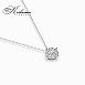 Колие с диаманти 0.18ct от бяло злато 18К – Код: 10410001