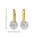 Обеци жълто злато 18к с диаманти 0.42 ct – Английско закопчаване, Код K100151 Обеци жълто злато 18к с диаманти 0.42 ct – Английско закопчаване, Код K100151