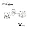 Обеци от бяло злато 14К с лабораторно създадени диаманти 1.13 ct IGI сертификат – луксозна изработка на ТОП ЦЕНА Обеци от бяло злато 14К с лабораторно създадени диаманти 1.13 ct IGI сертификат – луксозна изработка на ТОП ЦЕНА