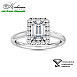 Годежен пръстен бяло злато 18к. с лабораторно  отгледан  диамант 1.35ct  IGI сертификат код:LG2608