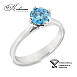 Ексклузивен годежен пръстен с Fancy Vivid Blue диамант 1.04ct | Бяло злато 14k | IGI сертификат – Модел LG614B Ексклузивен годежен пръстен с Fancy Vivid Blue диамант 1.04ct | Бяло злато 14k | IGI сертификат – Модел LG614B