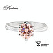 Годежен пръстен с Fancy Pink Lab Grown диамант 1.07ct | Бяло злато 14k | IGI сертификат – LG626
