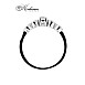 Годежен пръстен бяло злато 14к. с диаманти 0.20 карата код:RN31