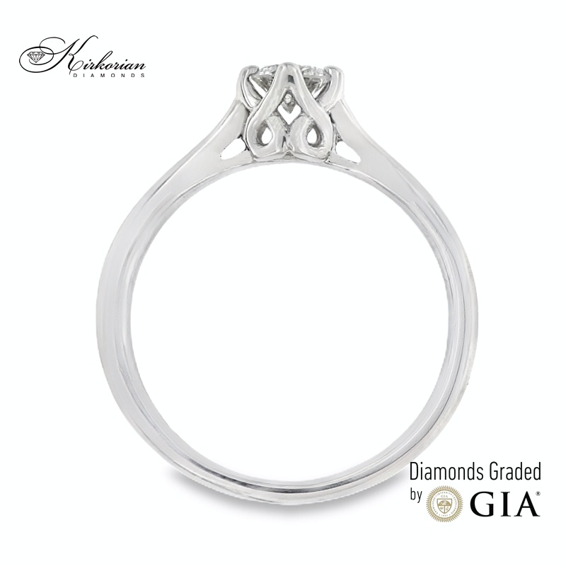 Годежен пръстен с диамант GIA 0.25 ct – злато 14К (бяло или жълто) | Цени от производител Годежен пръстен с диамант GIA 0.25 ct – злато 14К (бяло или жълто) | Цени от производител