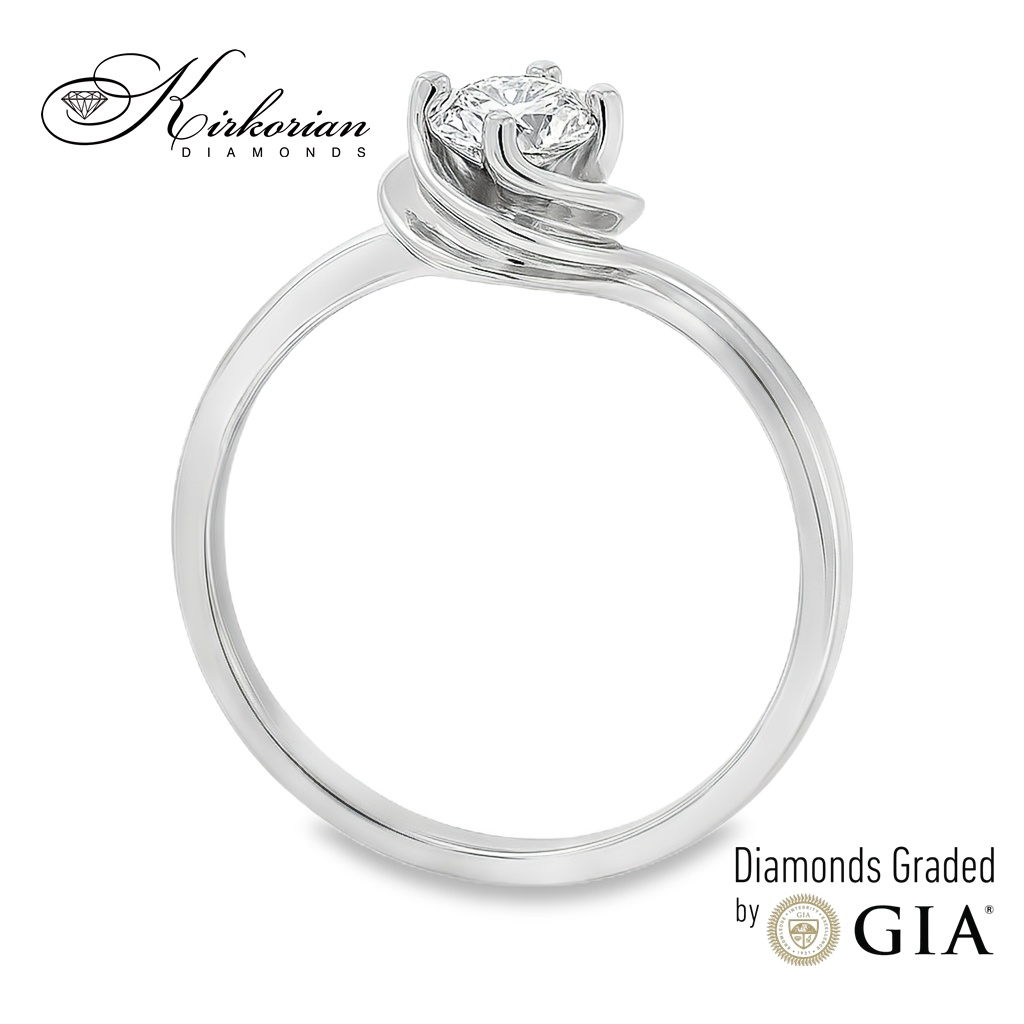 Годежен пръстен с диамант 0.25 ct GIA – цени от производител Годежен пръстен с диамант 0.25 ct GIA – цени от производител