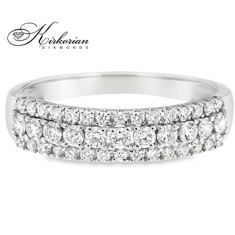 Пръстен от бяло злато 18k с диаманти 0.50ct – модел RN147