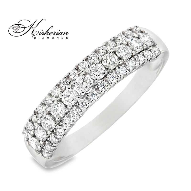 Пръстен от бяло злато 18k с диаманти 0.50ct – модел RN147