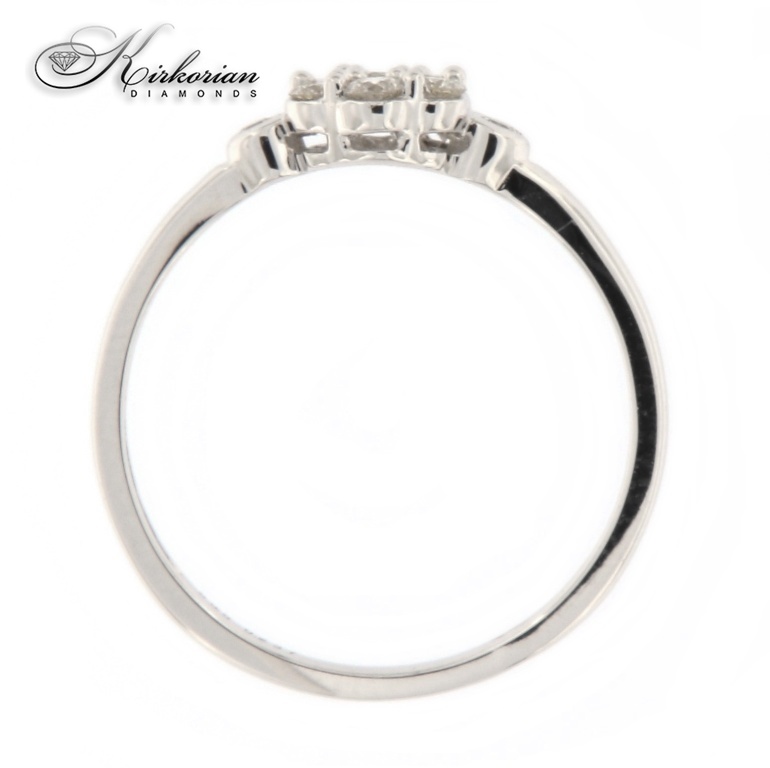 Годежен пръстен 14к. с диаманти 0.237 карата код:RT9