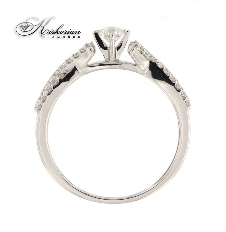 Годежен пръстен 14к. с диаманти 0.34 карата код:RN181