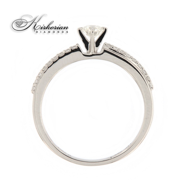Годежен пръстен 14к. с диаманти 0.29 карата код:RN182