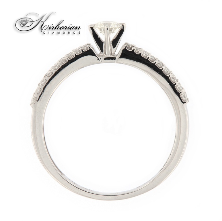 Годежен пръстен 14к. с диаманти 0.34 карата код:RN188